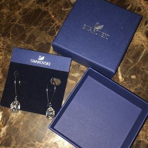 Swarovski Crystal earrings never worn in box